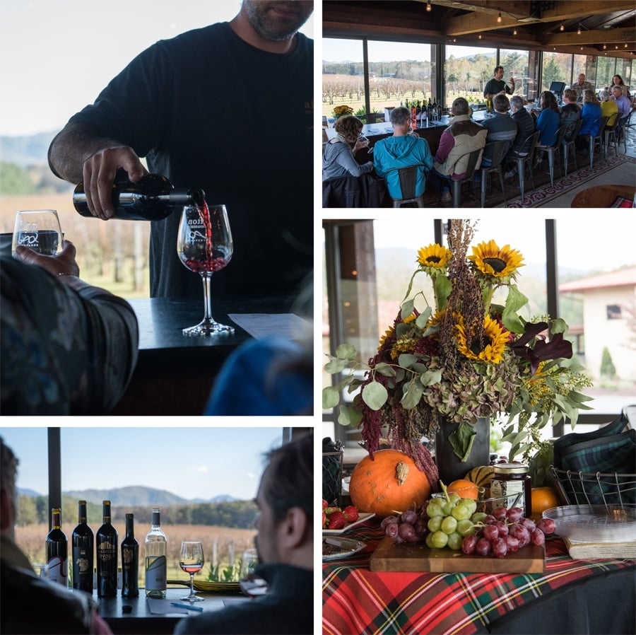 afton wine tour