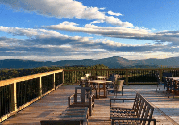 View from 12 Ridges Vineyard