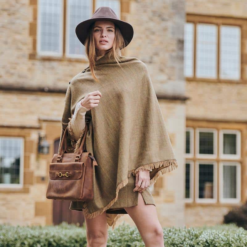 Tweed Poncho