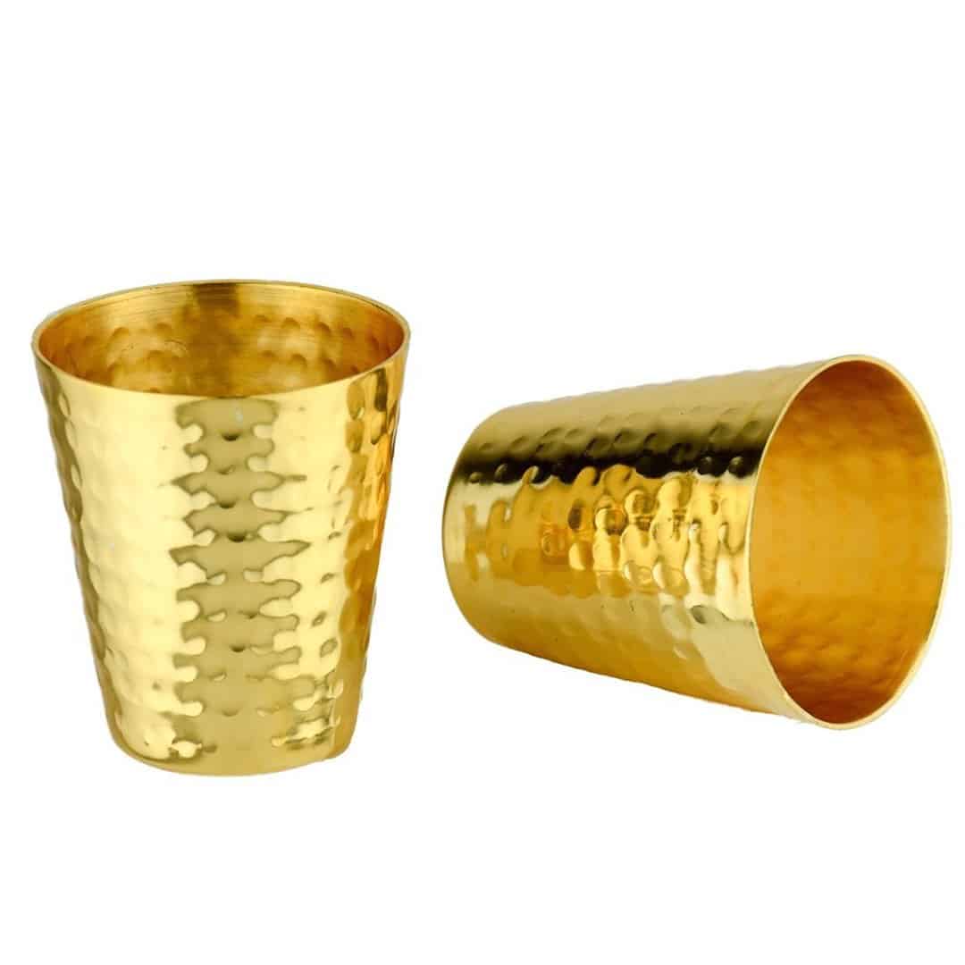 Gold Shot Glass