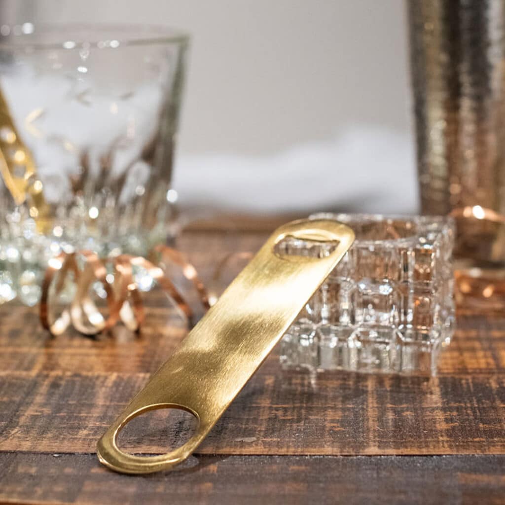 Barware Gold Bottle Opener