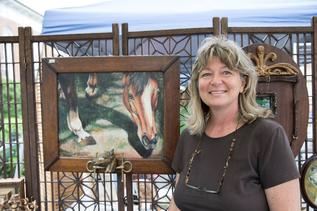 Art in the Burg artist