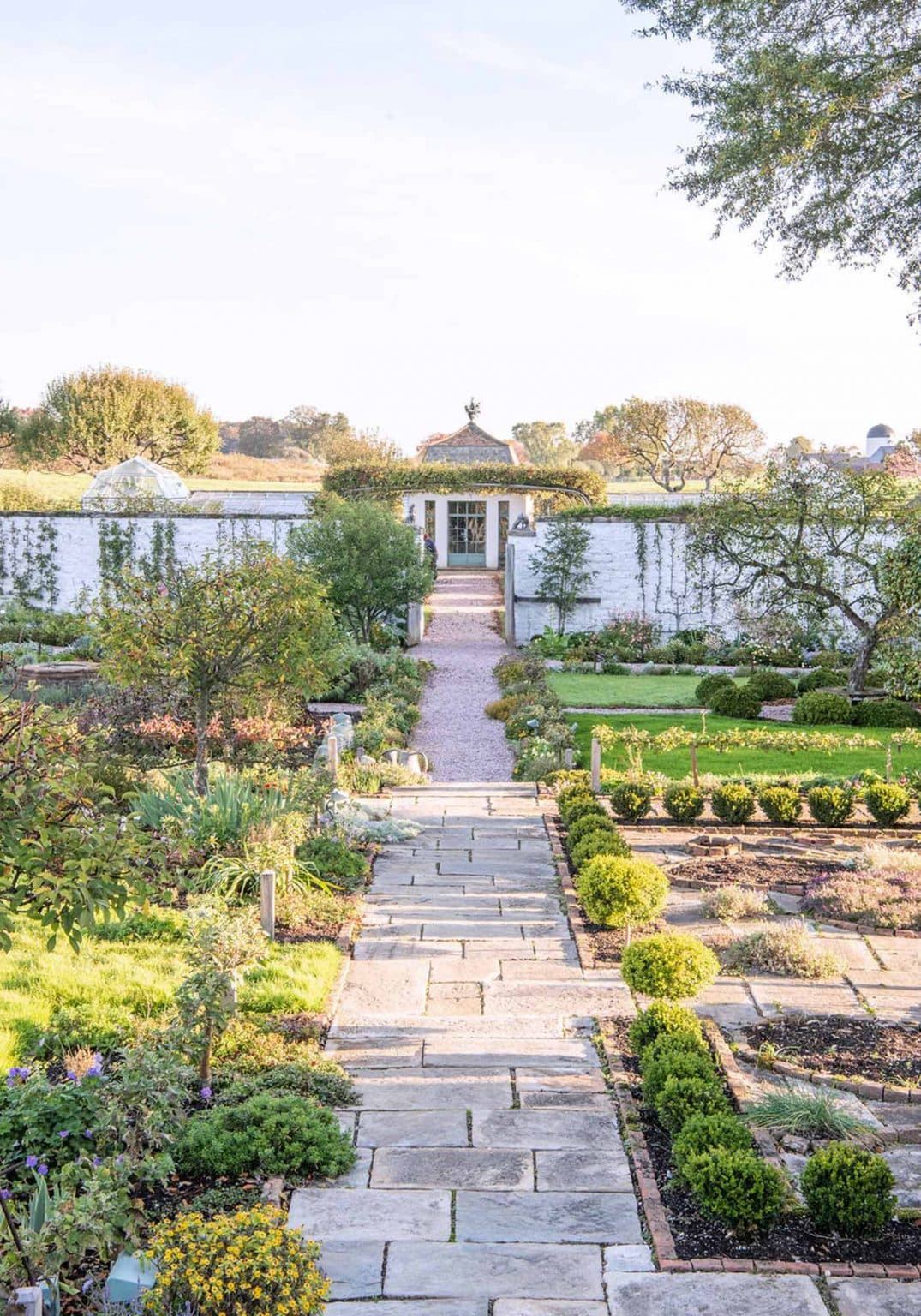 The Allée, Greenhouse & Topiaries at Oak Spring Farm – Wine and Country ...