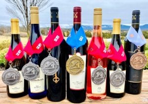 Crosskeys Vineyards governor's cup medals