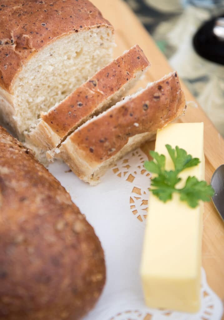 Montpelier Hunt Races bread and cheese, Image: © Wine & Country Life