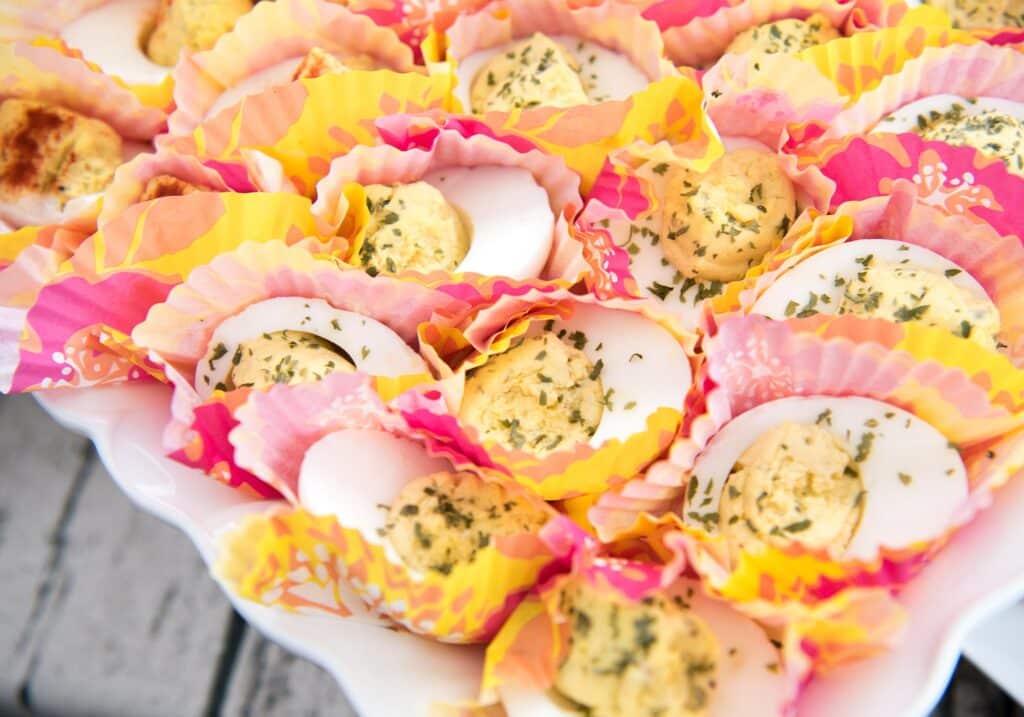 Montpelier Hunt Races Deviled Eggs, Image: © Wine & Country Life
