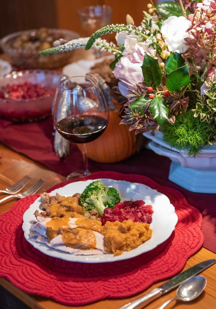 Holiday Dinner, Image by © RL Johnson for Wine & Country Life