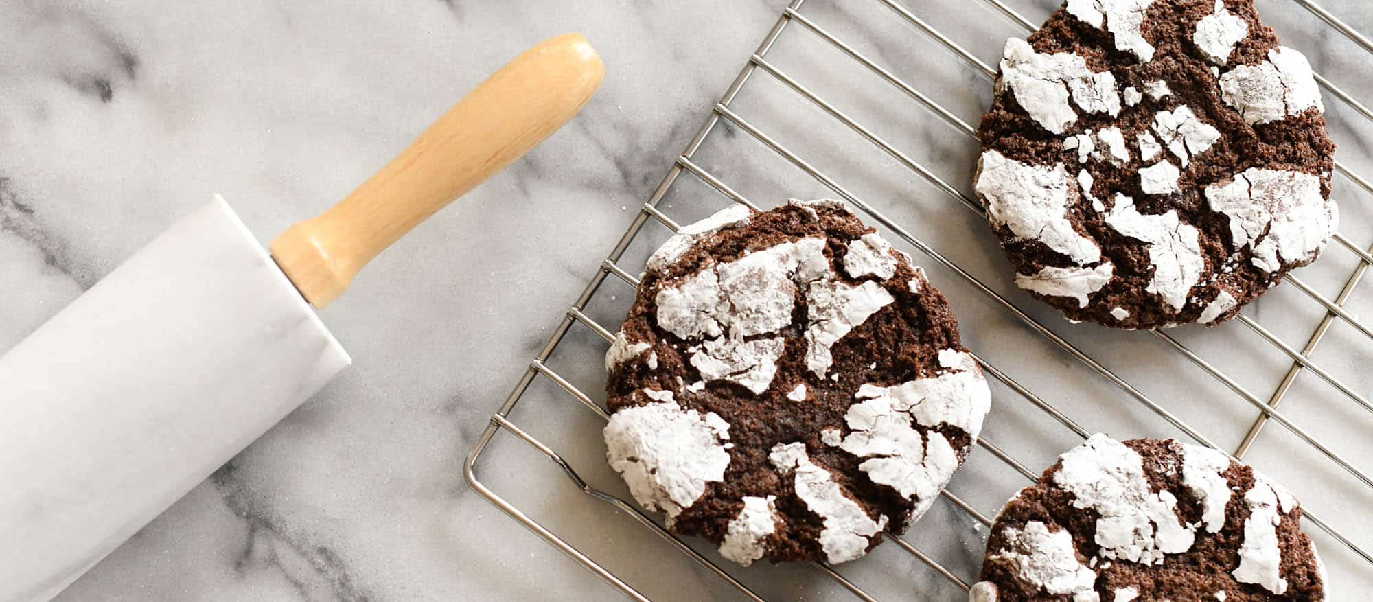 Dolce Chocolate Crinkle Cookies Recipe - Wine and Country Life