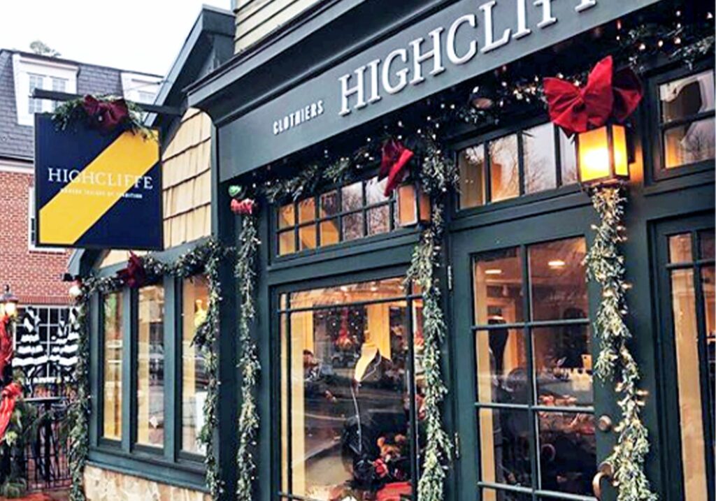 Highcliffe Clothier for Holiday Weekend in Middleburg