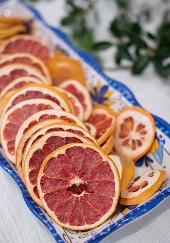 Holiday Wreath Making at Pippin Hill, Wreath making supplies, dried orange slices