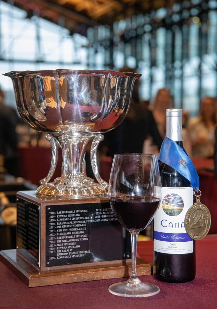 Cana Vineyards Wins 2022 Governor's Cup