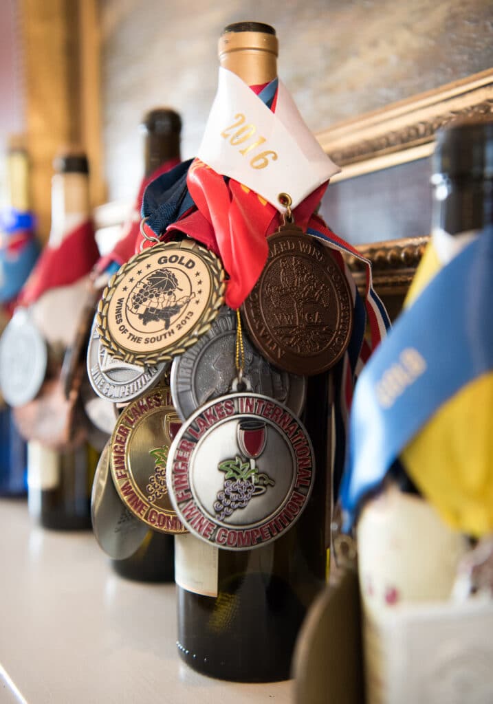 crosskeys vineyards wine awards