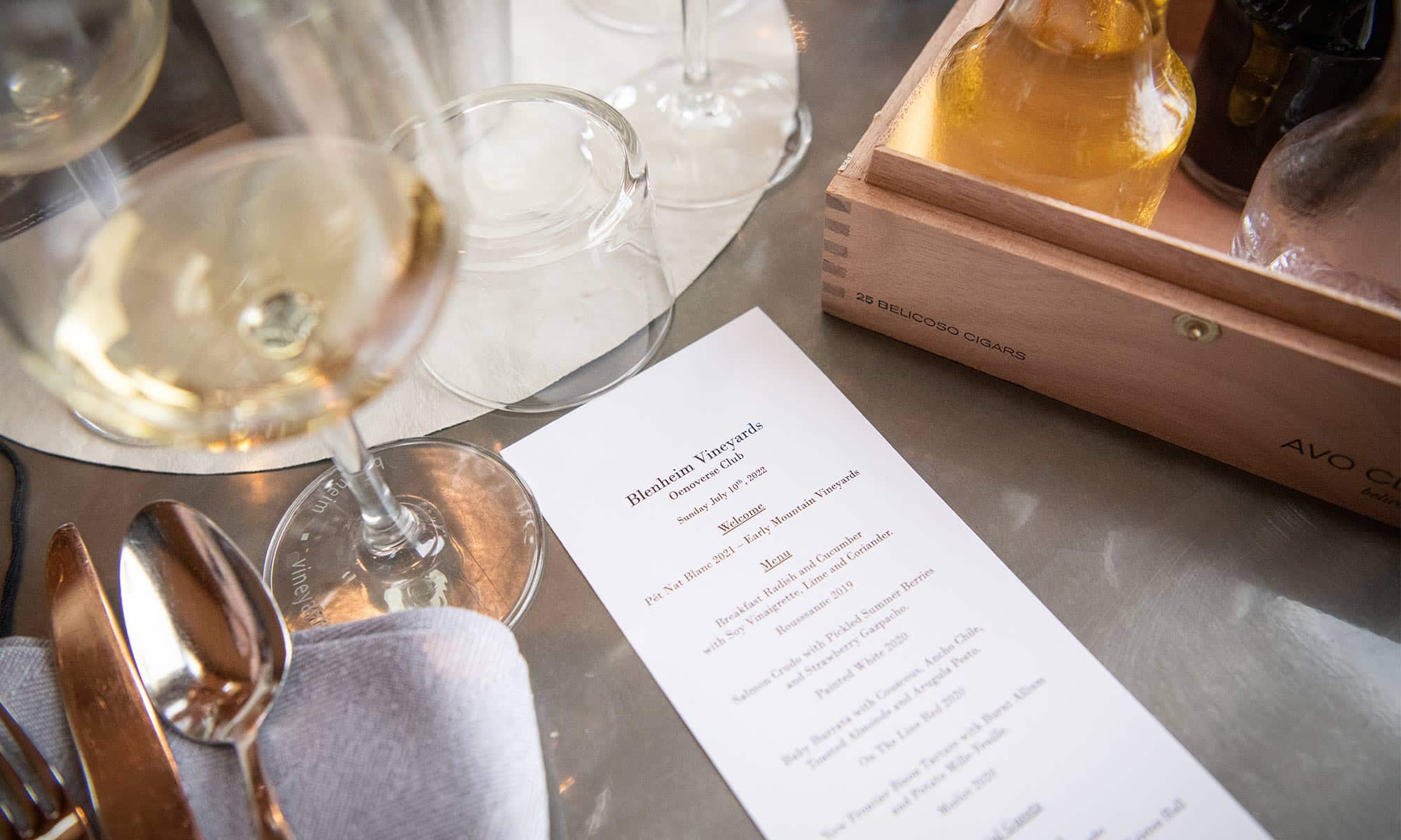 Blenheim Vineyards Launches Oenoverse Club Wine and Country Life