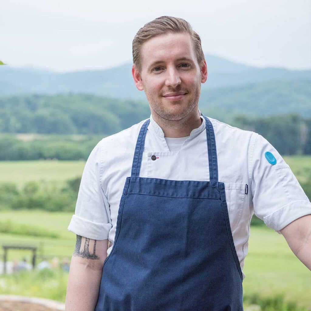 chef ian rynecki at pippin hill farm and vineyards