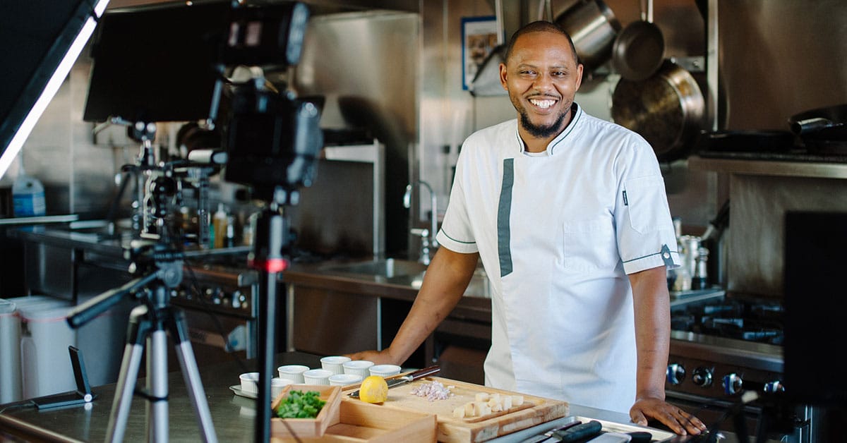 chef antwon brison smiling