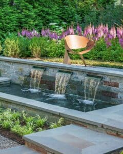 Photo of the garden and landscape design by Jennifer Horn Landscape Architecture