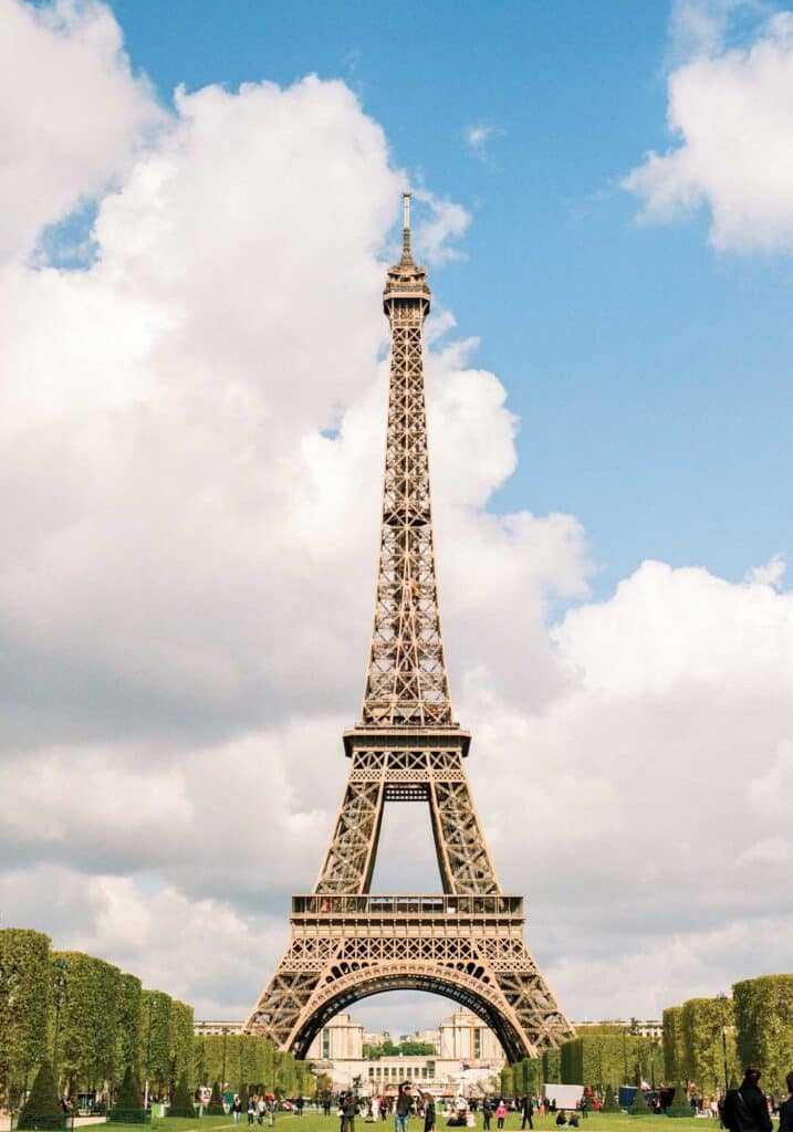 travel abroad paris in springtime Eiffel tower