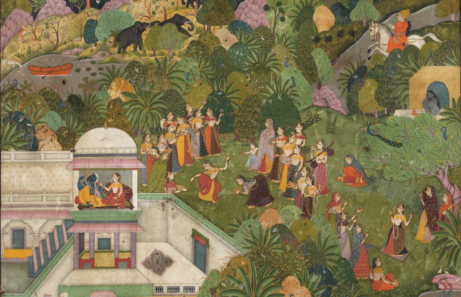VMFA love and longing in indian painting exhibit
