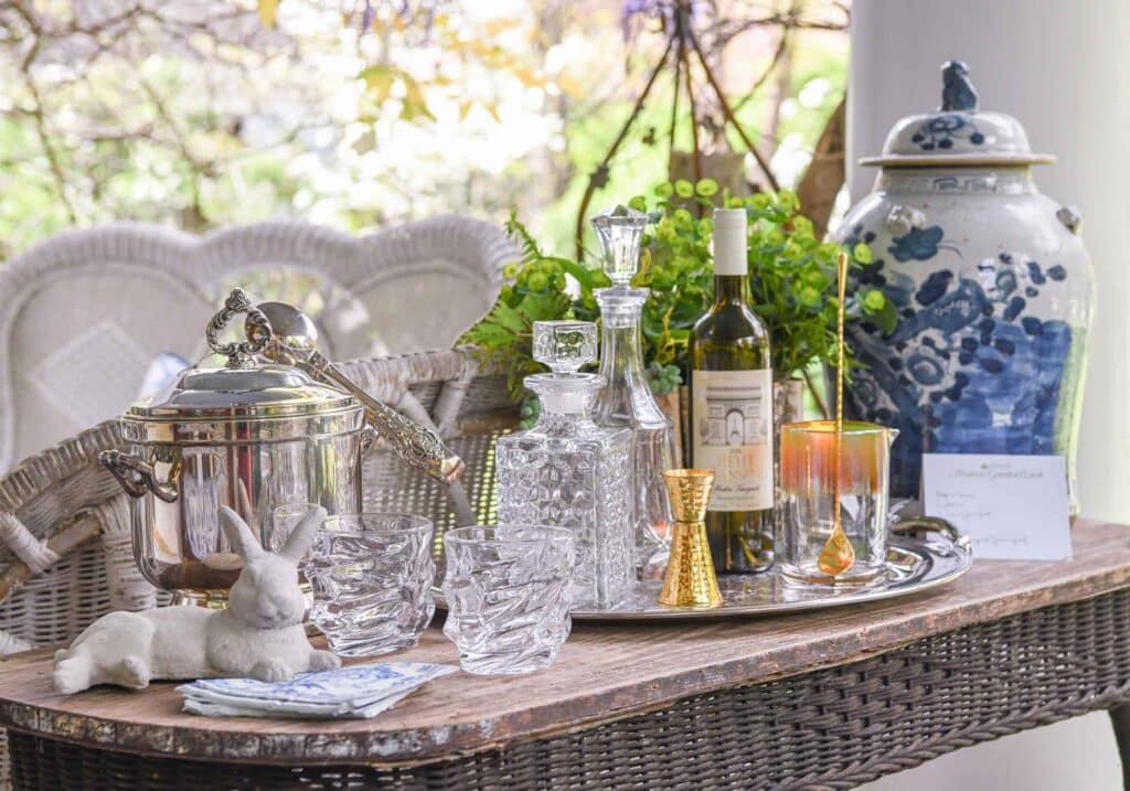 wisteria porch bar romantic
