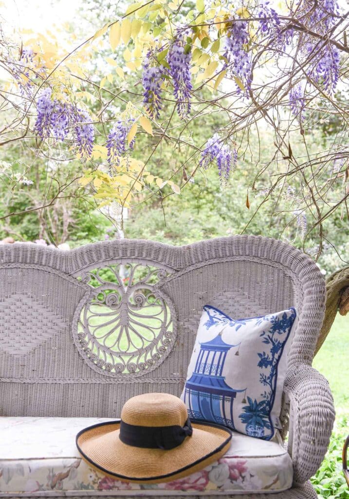 wisteria porch settee
