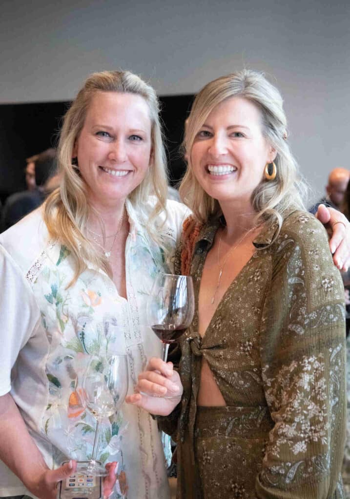 monticello wine trail 2023 monticello cup awards winemaker emily hodson of veritas vineyards and paige poprocky of sips and trips with paige