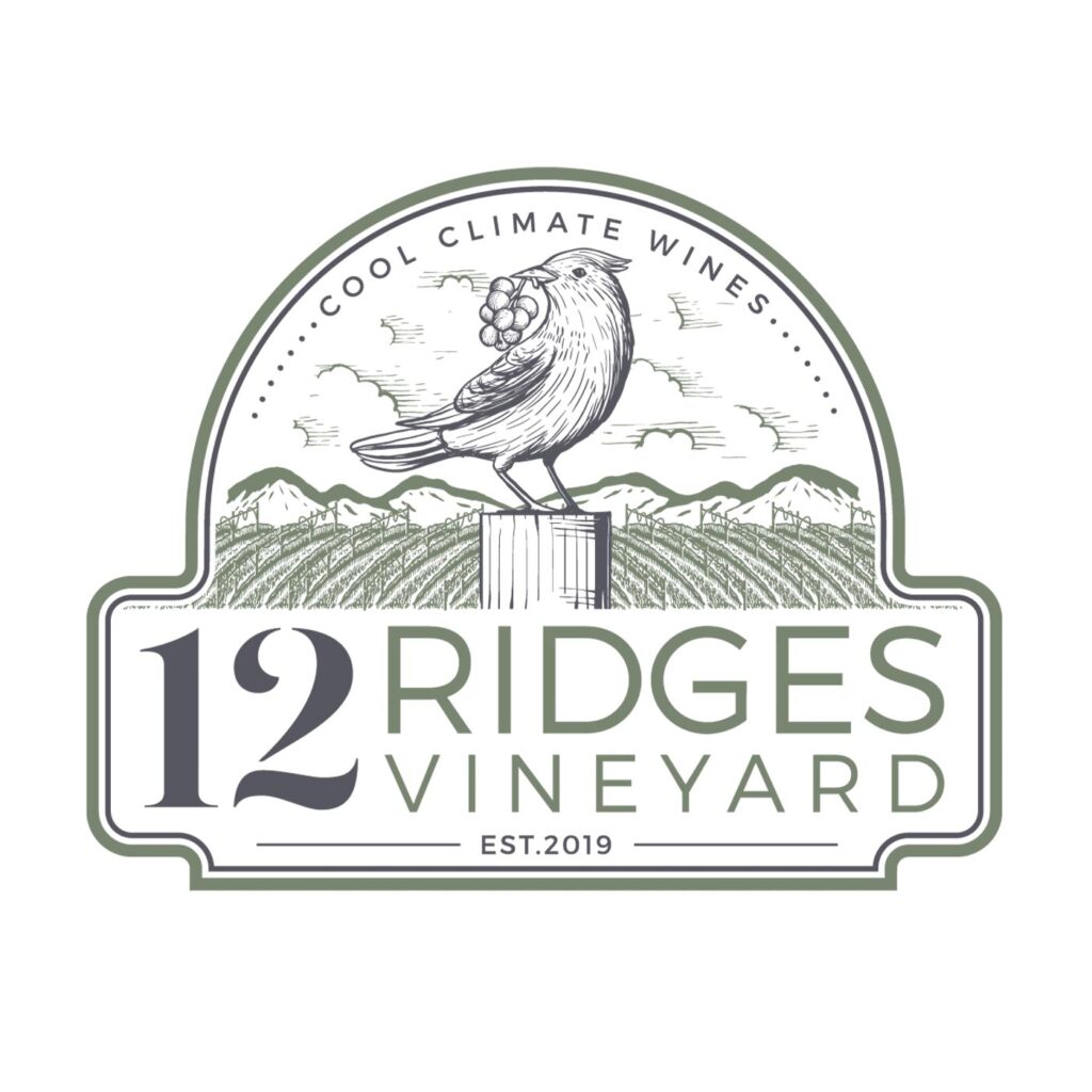 12 Ridges Vineyard logo