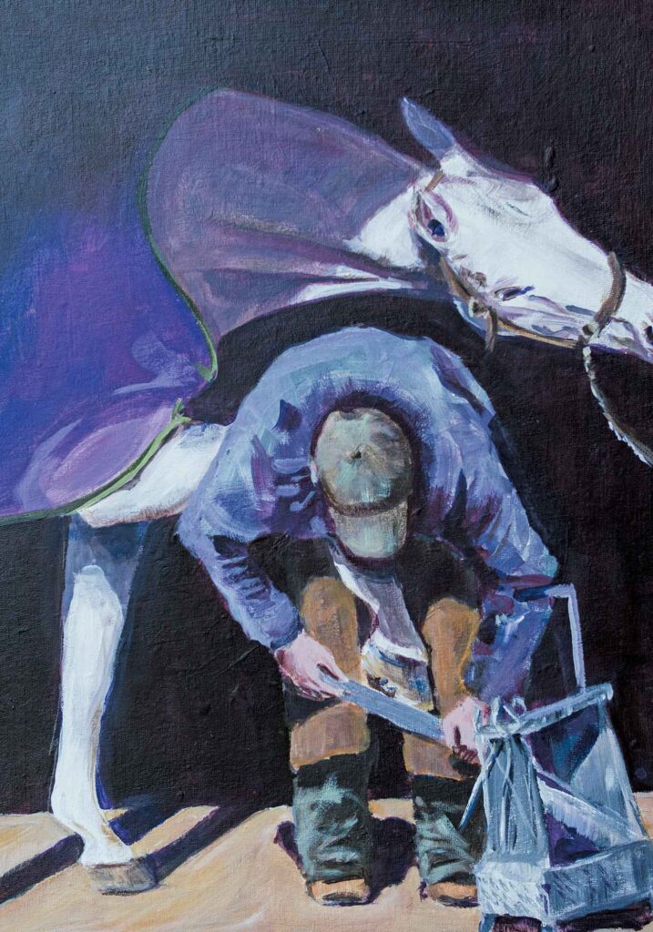 Martha Strawther horse portrait