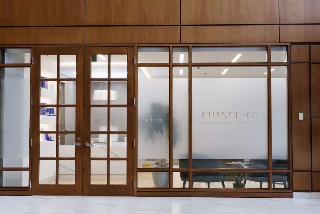 Photo of the entrance to Doctor Chance's office