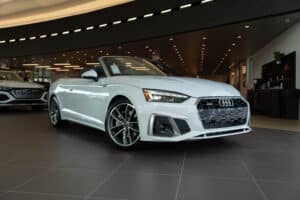Photo of an Audi model car from Audi Charlottesville