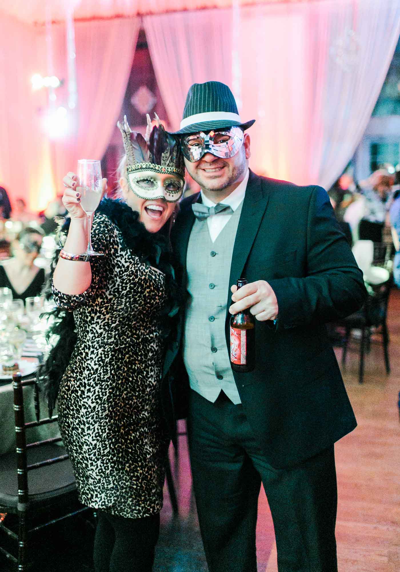 Dance the night away at the New Year's Eve Masked Ball at Veritas Vineyards in Virginia