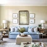 Photo of living room designed by Casey Sanford Interior Design