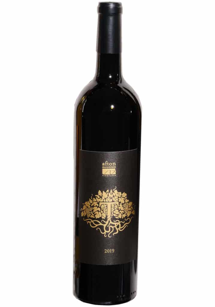 Bottle of 2019 Afton Mountain Vineyards - 2024 Governor's Cup Case