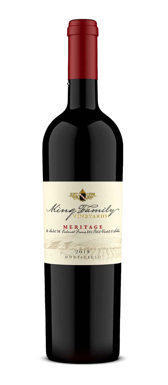 King Family Vineyards 2019 Meritage wine