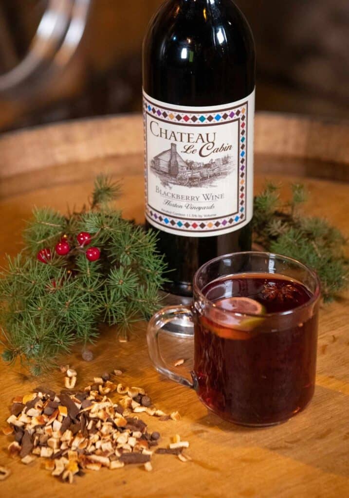 Five Spice Blackberry Mulled Wine from Horton Vineyards