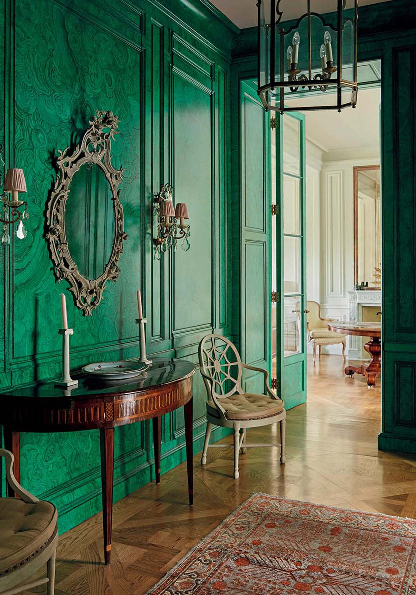 Historic design elements blended with modern living in An English Vision interiors