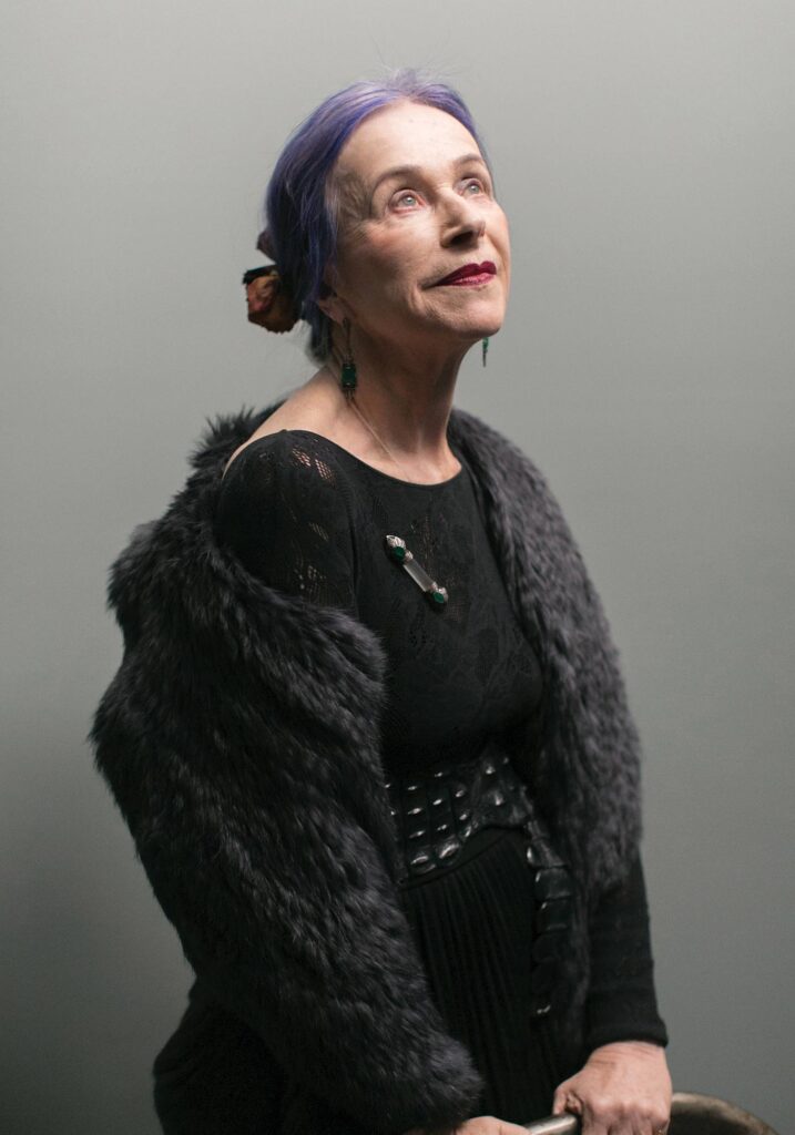 portrait of artist Beatrix Ost in her Charlottesville studio