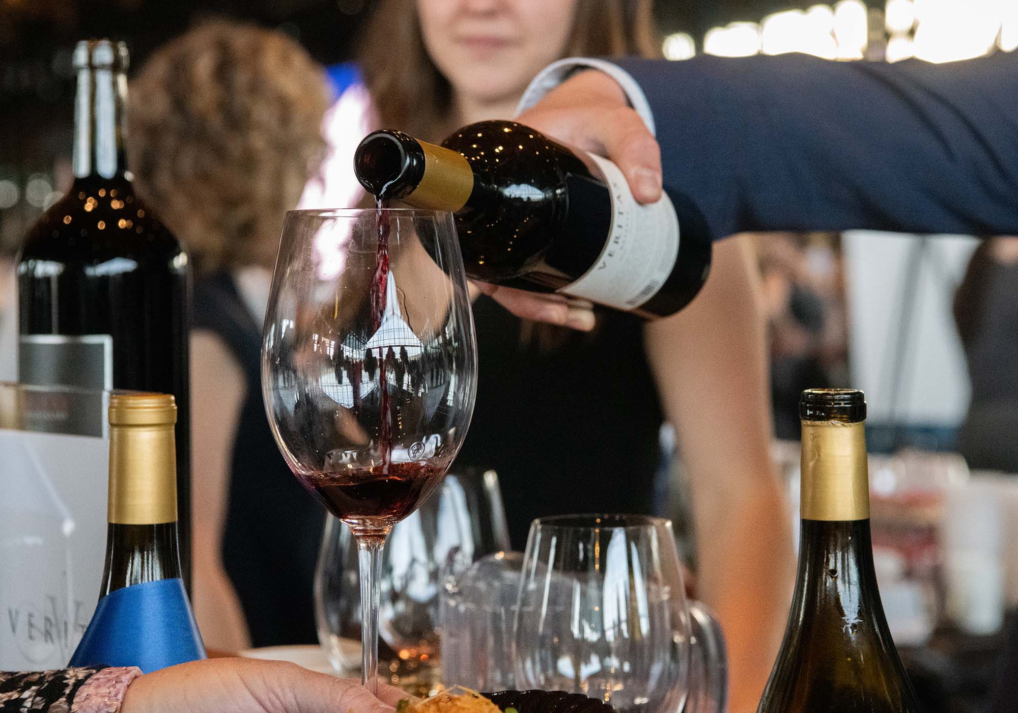 Veritas Vineyards pouring wine at the 2026 Virginia Governor's Cup