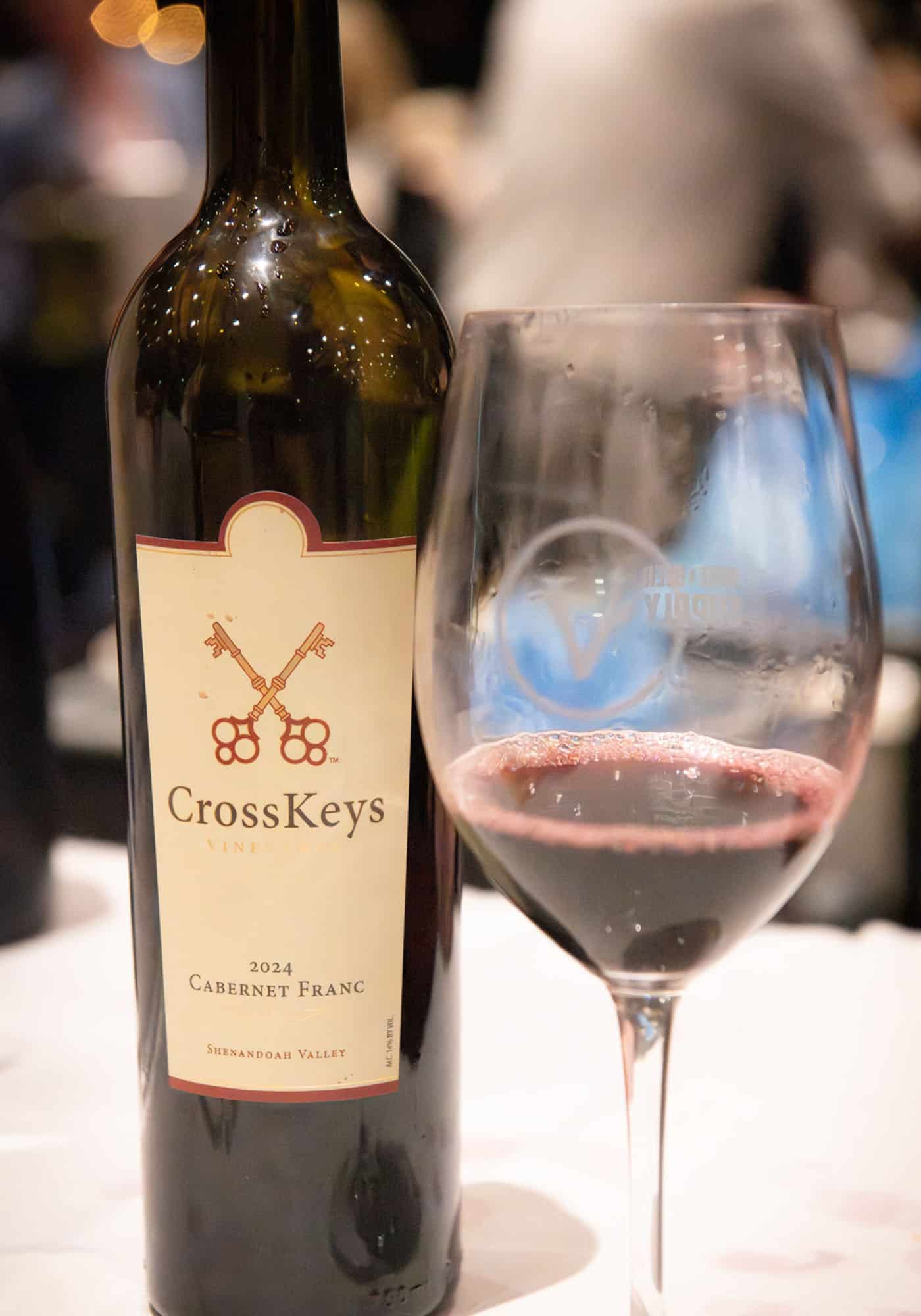 CrossKeys Vineyards' Award-Winning Cabernet Franc at the 2026 Virginia Governor's Cup