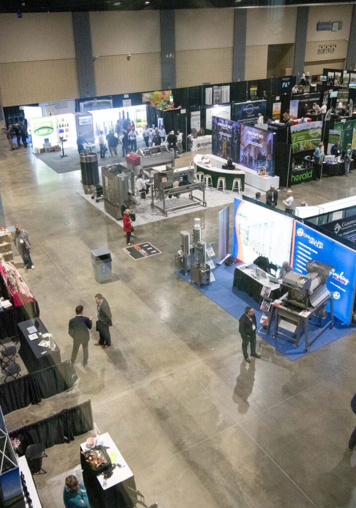 Exhibitors and vendors at Eastern Winery Exposition 2026 showcasing tools for the Virginia wine industry