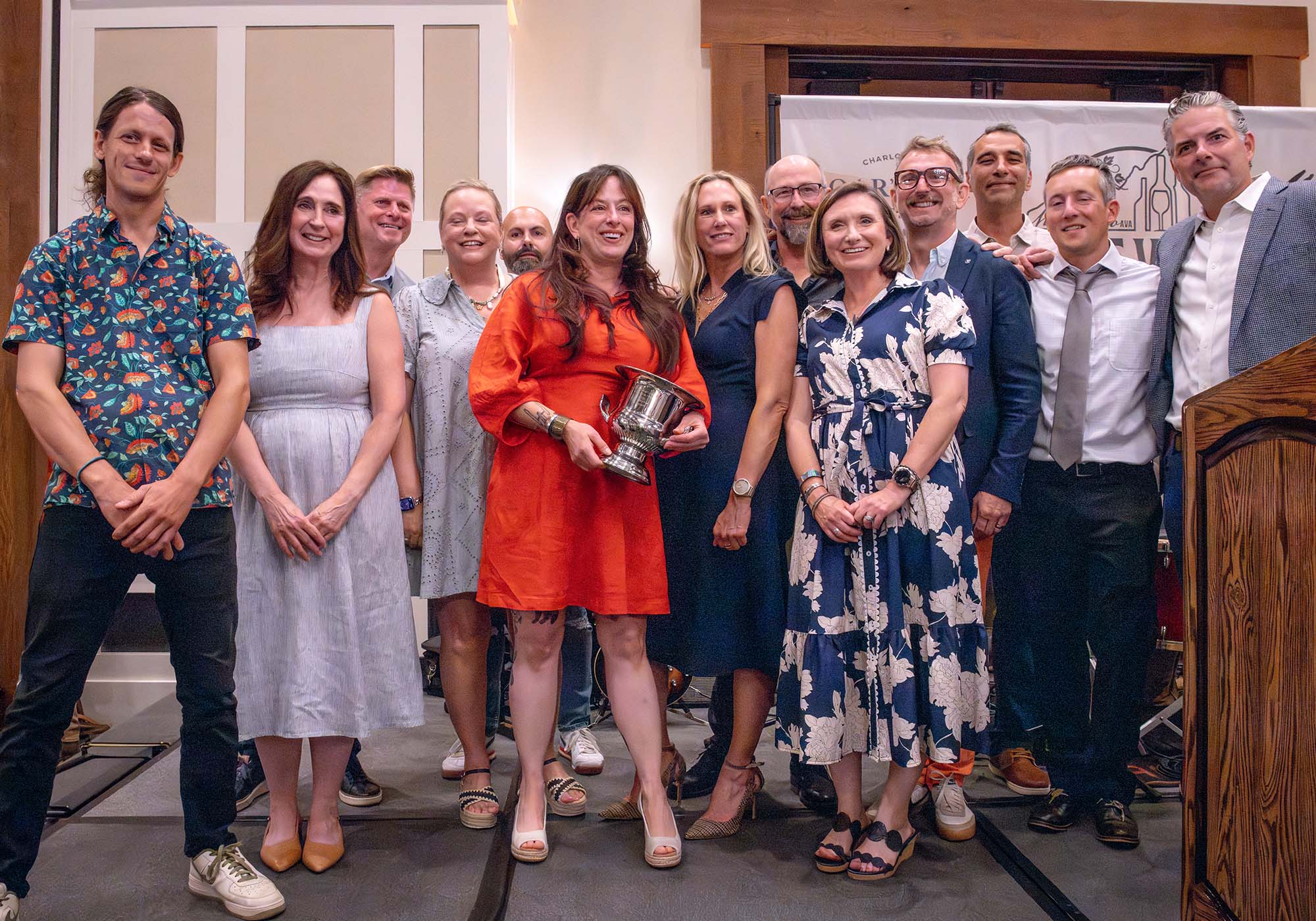 Virginia winemakers and guests gather for the 2026 Monticello Cup awards during Monticello Wine Week in Charlottesville.